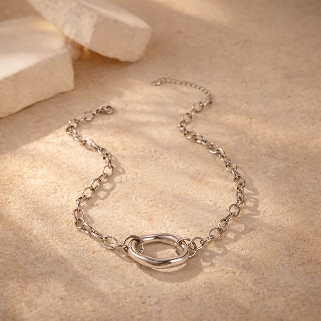 Circle Chain Necklace