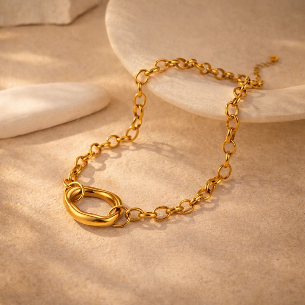 Circle Chain Necklace