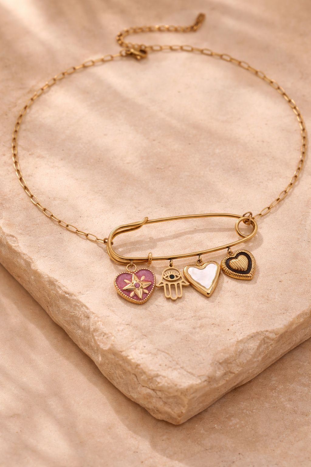 Golden Charm Necklace