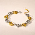 Heart Link Bracelet