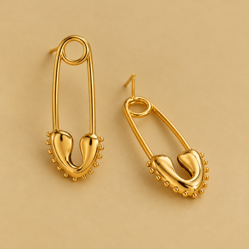 Safety Pin Earring