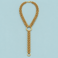 Golden Tie Necklace