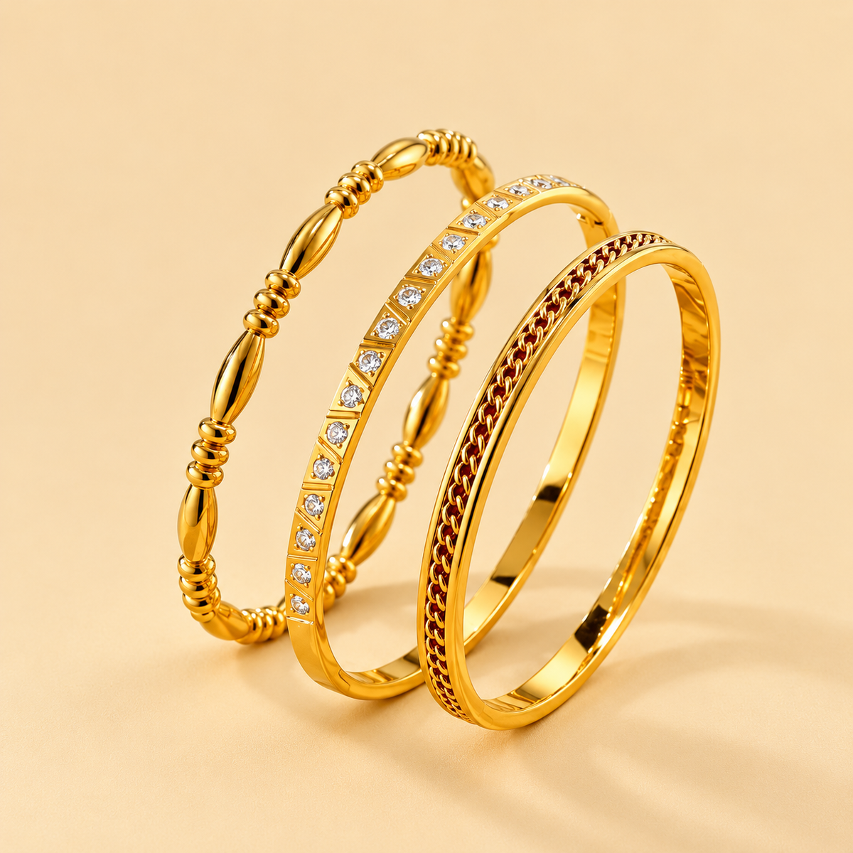 Riviera Bangle Set
