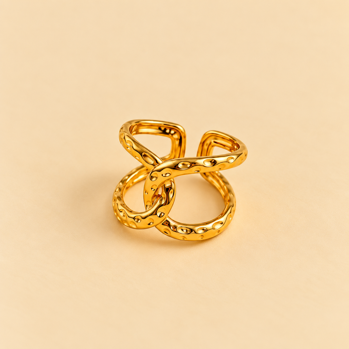 Molten Knot Ring