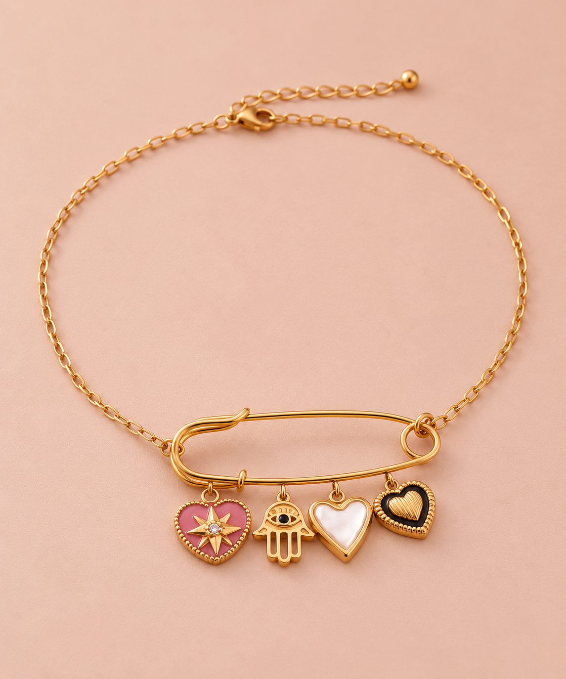 Golden Charm Necklace