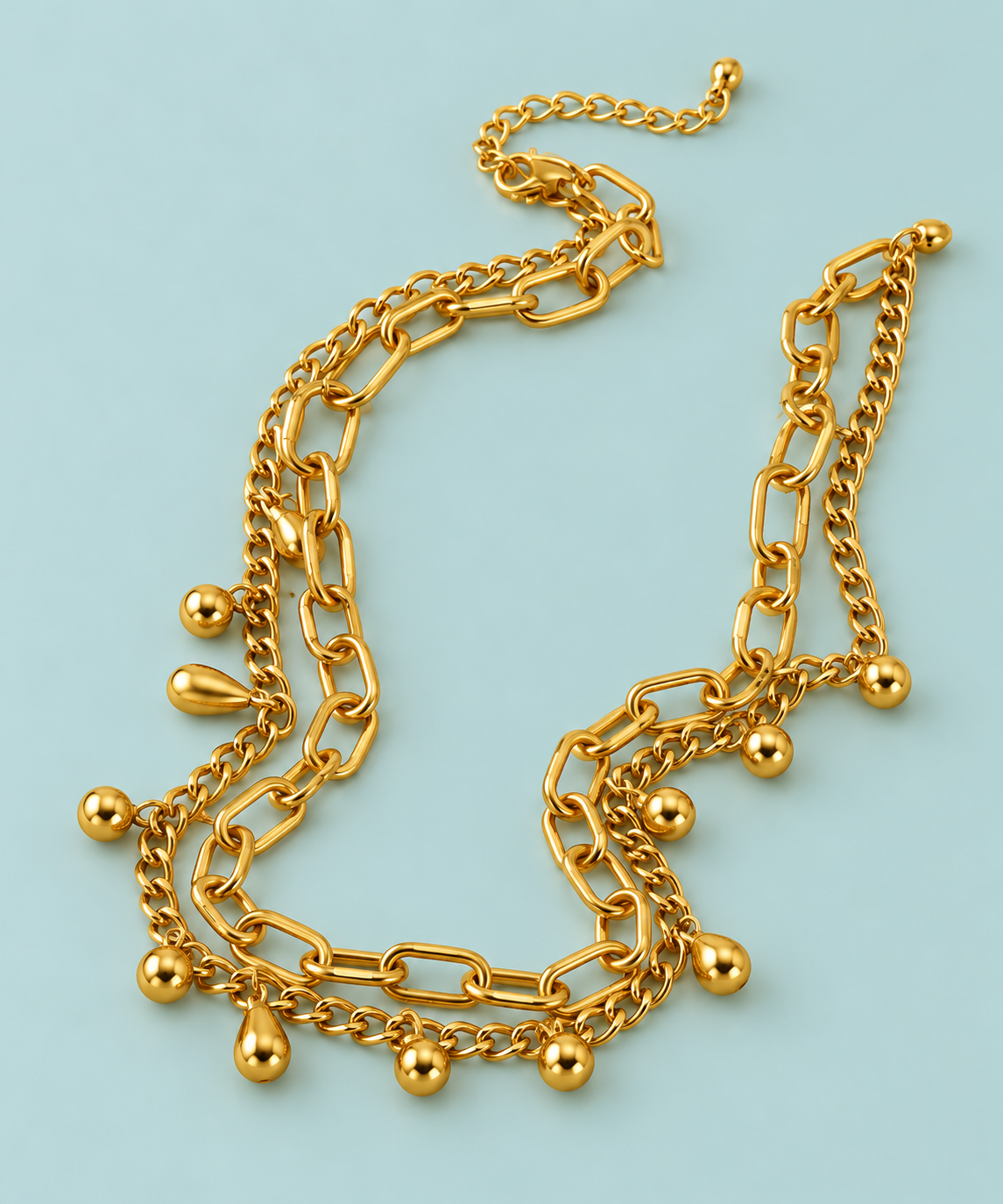 Multi-Charm Necklace