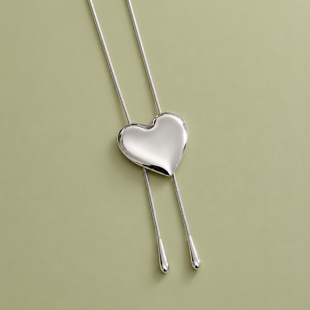 Heart Drop Necklace