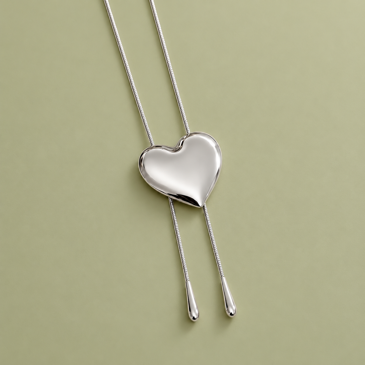 Heart Drop Necklace