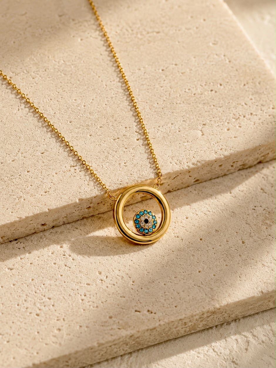 Halo Eye Necklace