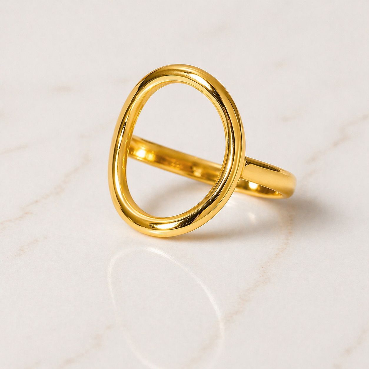 Oval Frame Ring