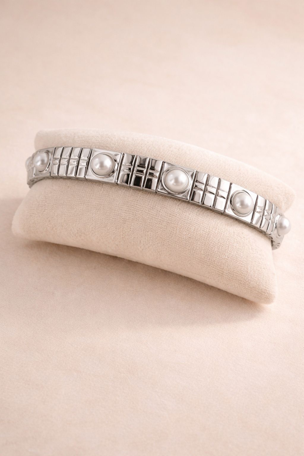 Pearl Silver Bracelet