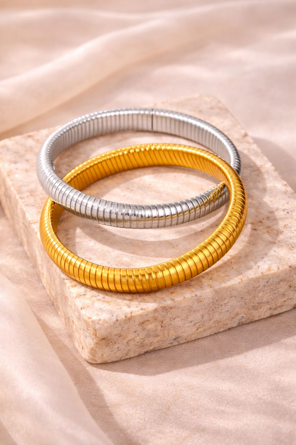 Serpentine Glow Bangle
