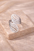 Silver Wave Ring