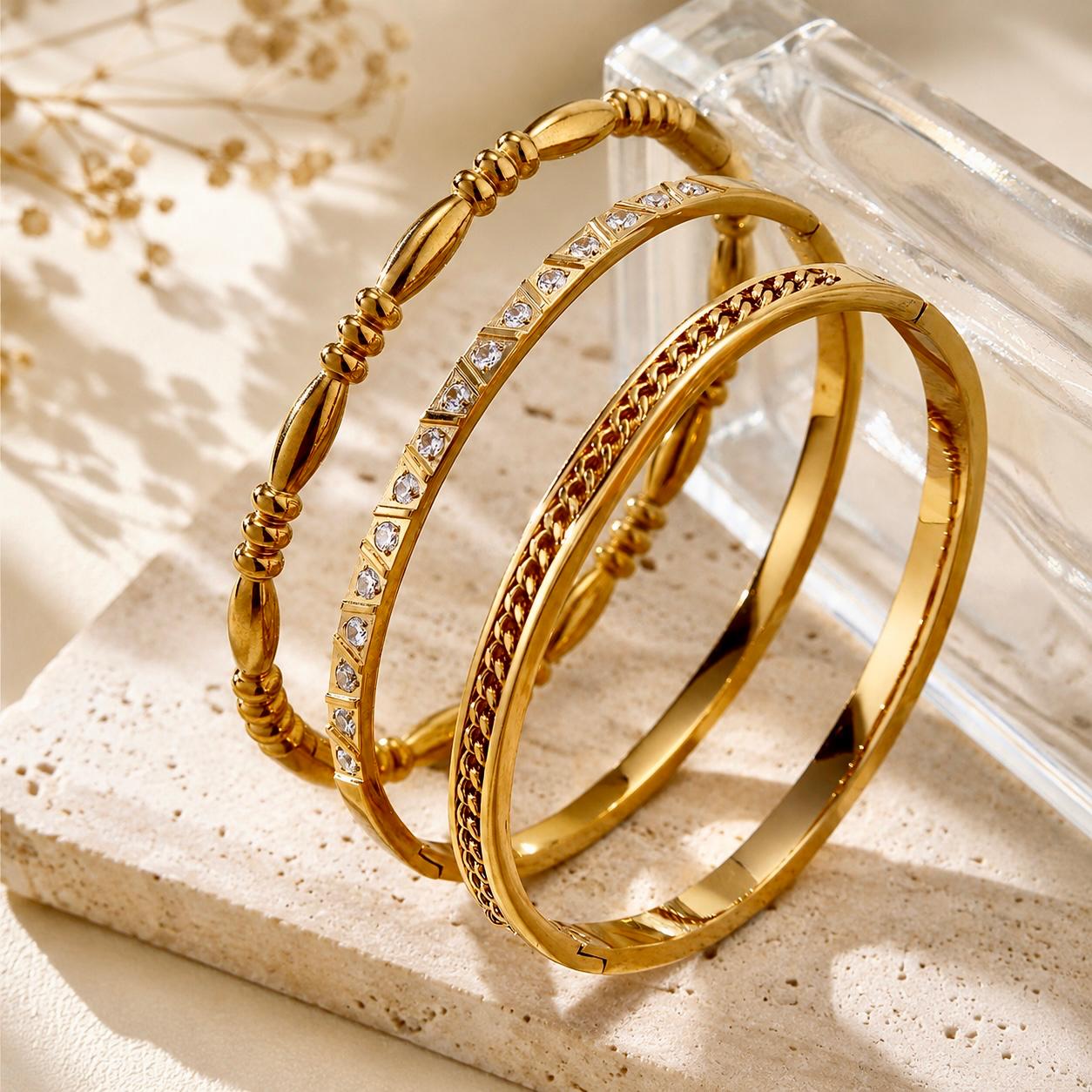Riviera Bangle Set