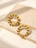 Shell Hoop Earrings