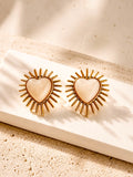 Radiant Heart Earrings
