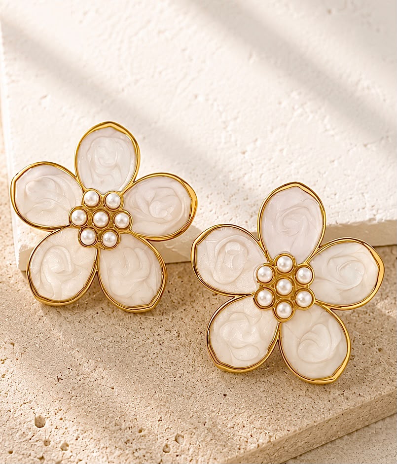 Serena Flower Earrings