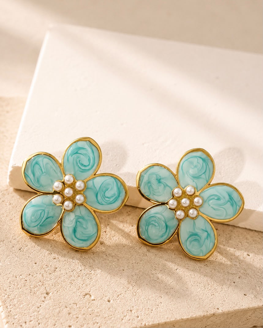 Serena Flower Earrings