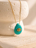 Turquoise Eye Necklace