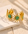Sunburst Spiral Bracelet
