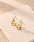 Curve Drop Earrings