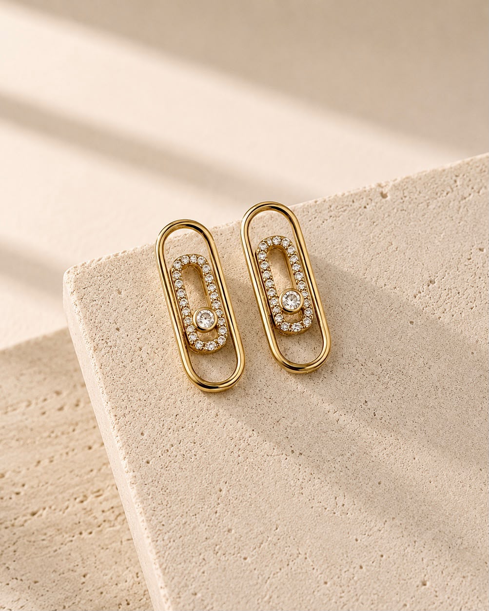 Halo Link Earrings
