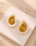 Nautilus Shell Earrings