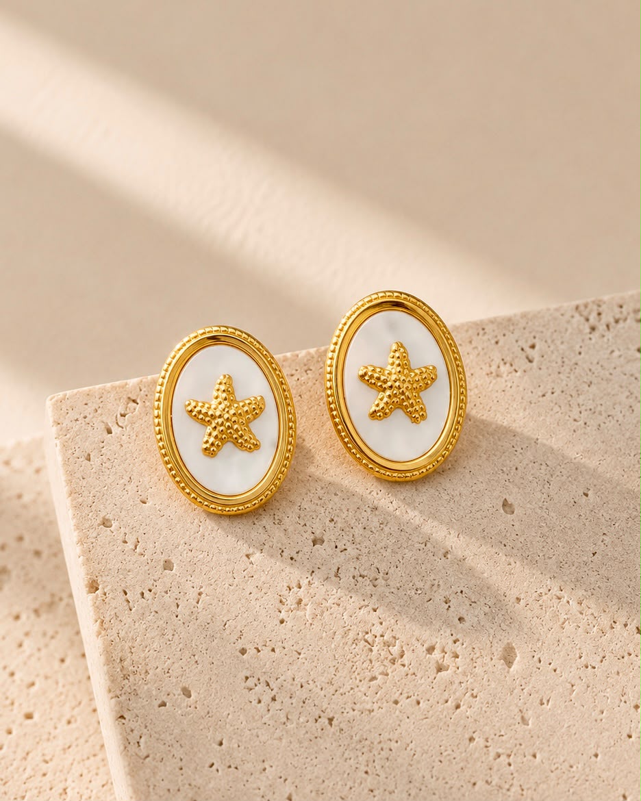 Serena Starfish Earrings