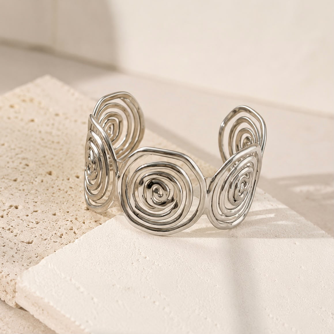 Spiral Cuff Bracelet