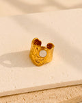 Molten Band Ring
