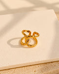 Molten Knot Ring