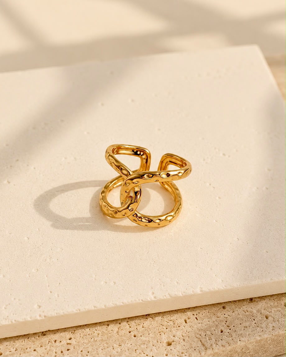 Molten Knot Ring