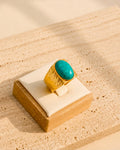 Molten Turquoise Ring