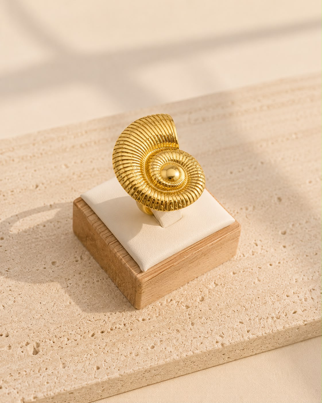 Nautilus Shell Ring