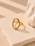 Oval Frame Ring