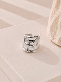 Crumpled Foil Ring