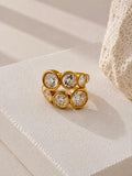 Crystal Cluster Rings