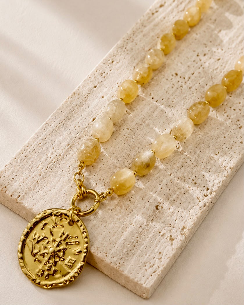Constantinato Citrine Necklace