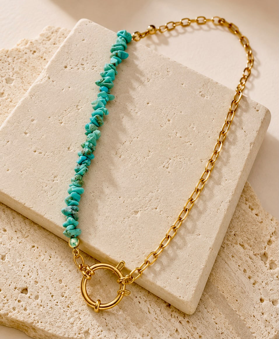 Turquoise Tide Necklace