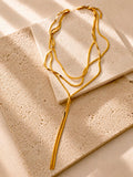 Triple Snake Necklace