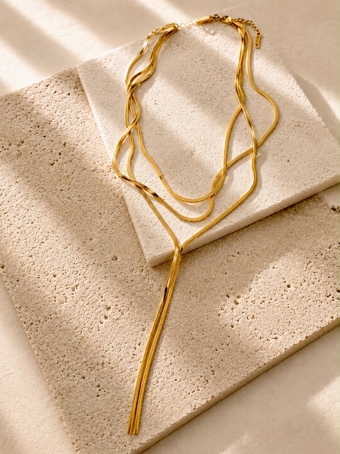 Triple Snake Necklace