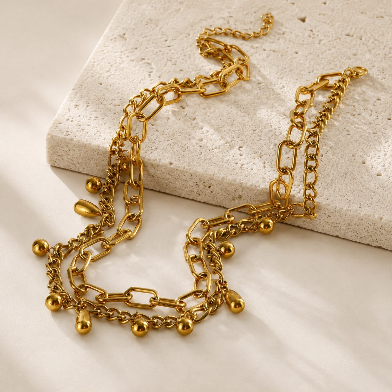 Multi-Charm Necklace