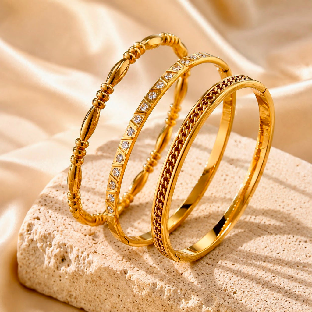 Riviera Bangle Set