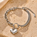 Chunky Heart Bracelet