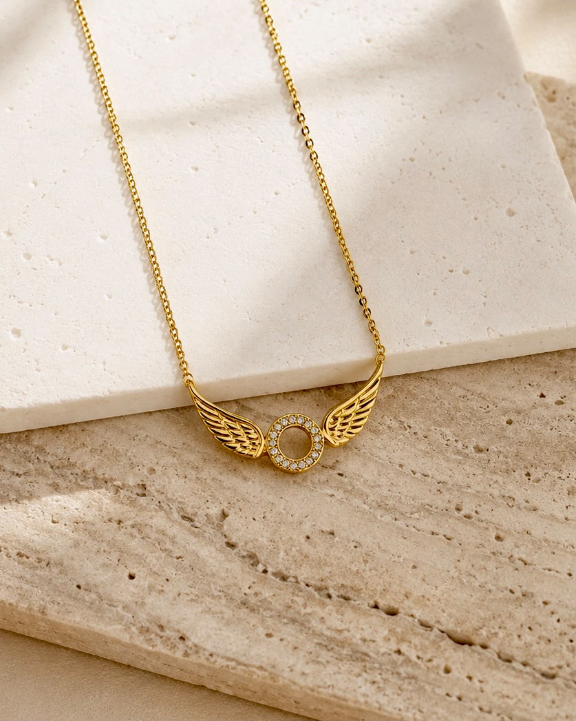 Halo Wings Necklace