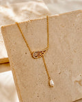 Pearl Wing Necklace