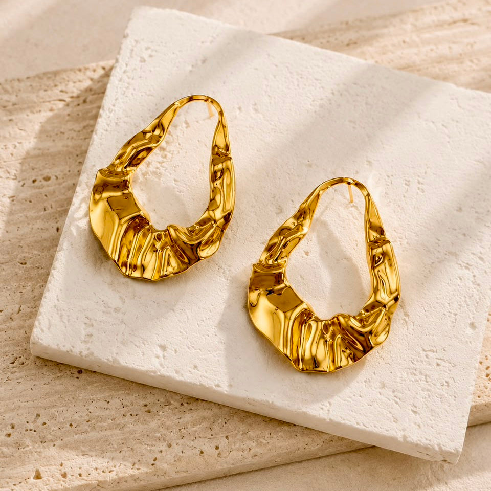 Molten Waves Earrings