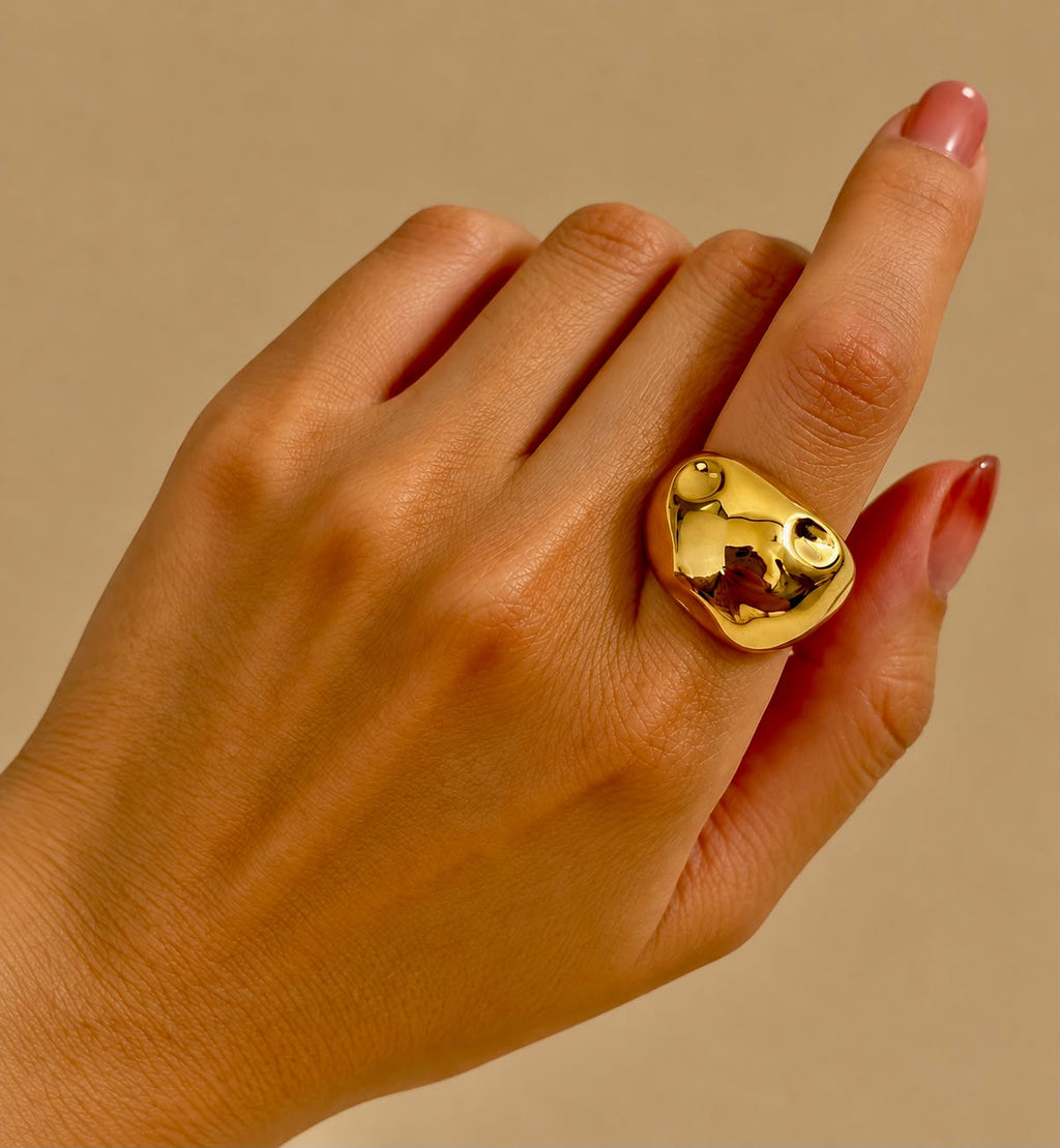 Molten Dome Ring