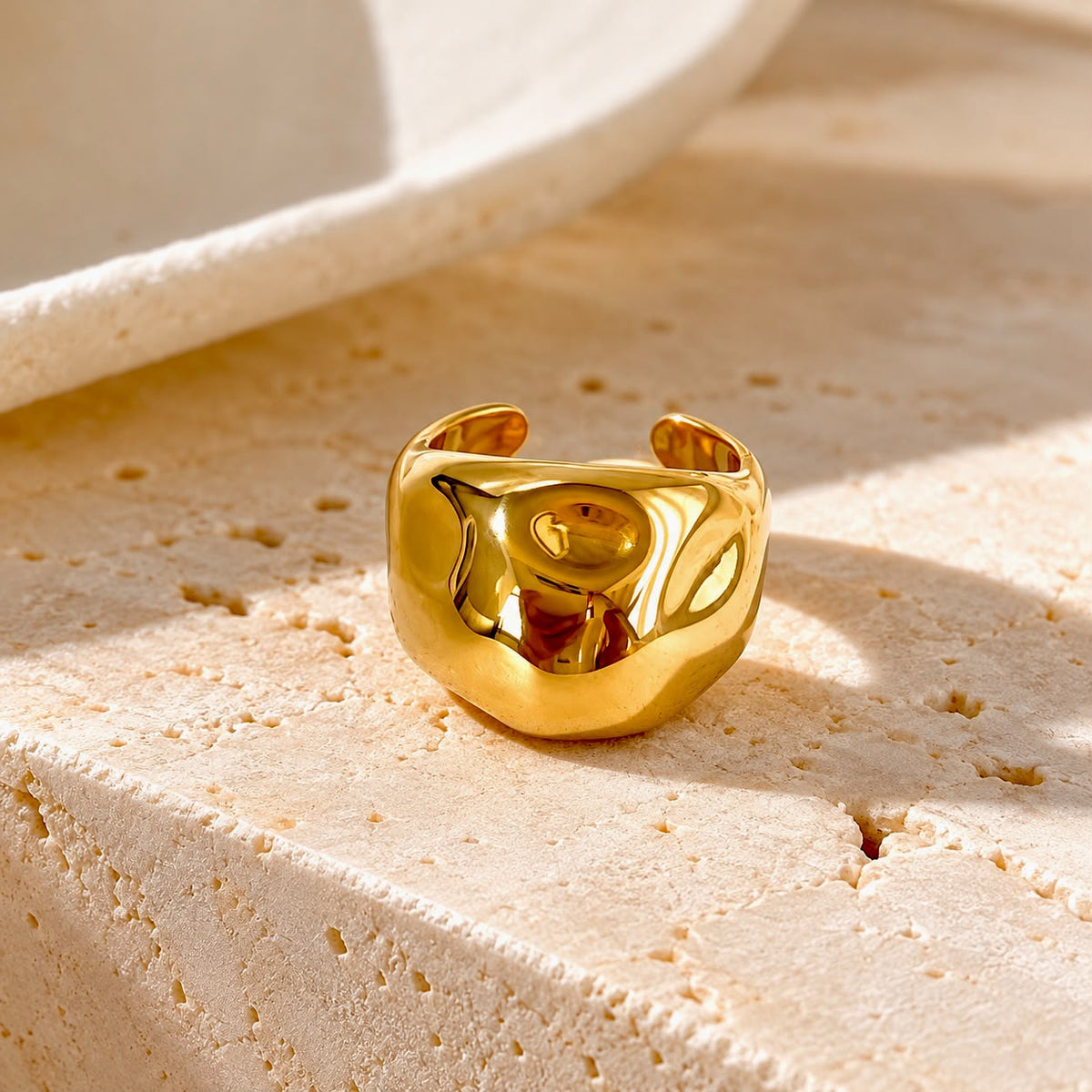 Molten Dome Ring