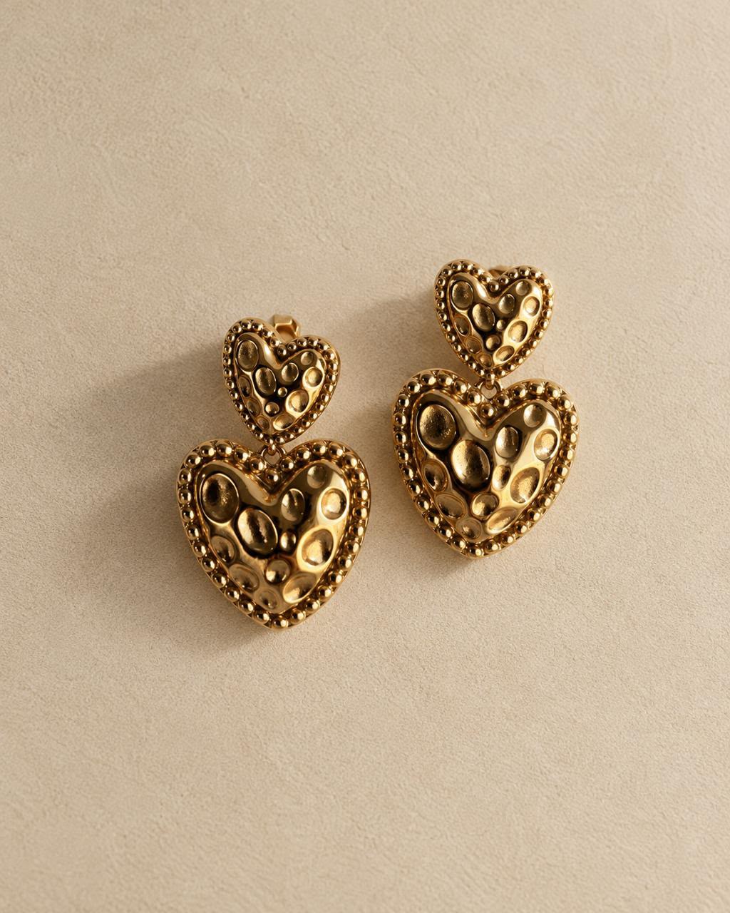 Eterna Heart Earrings